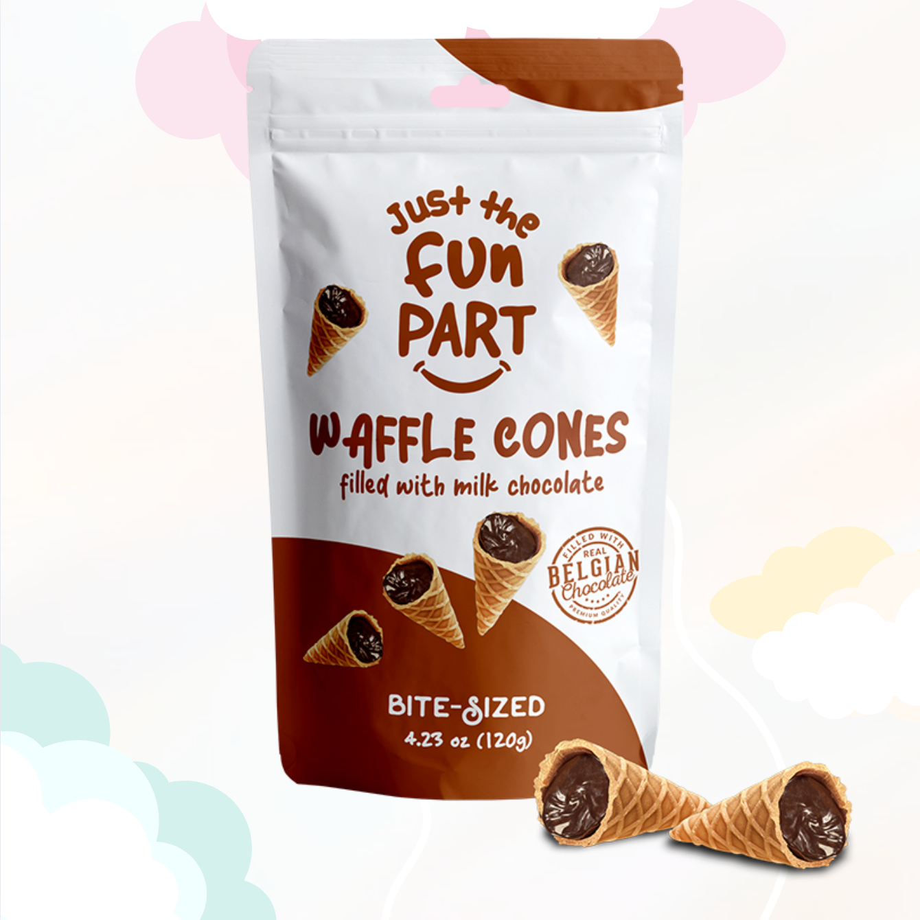 Just the fun part Milk choco 120gr