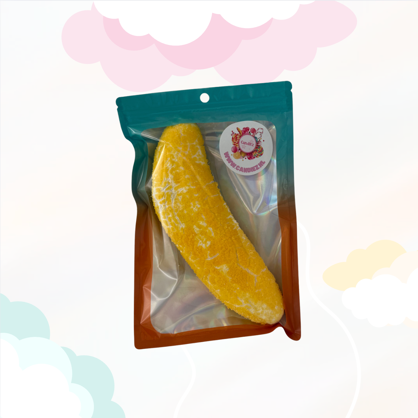 Freeze Dried Meringue Schuim Banaan