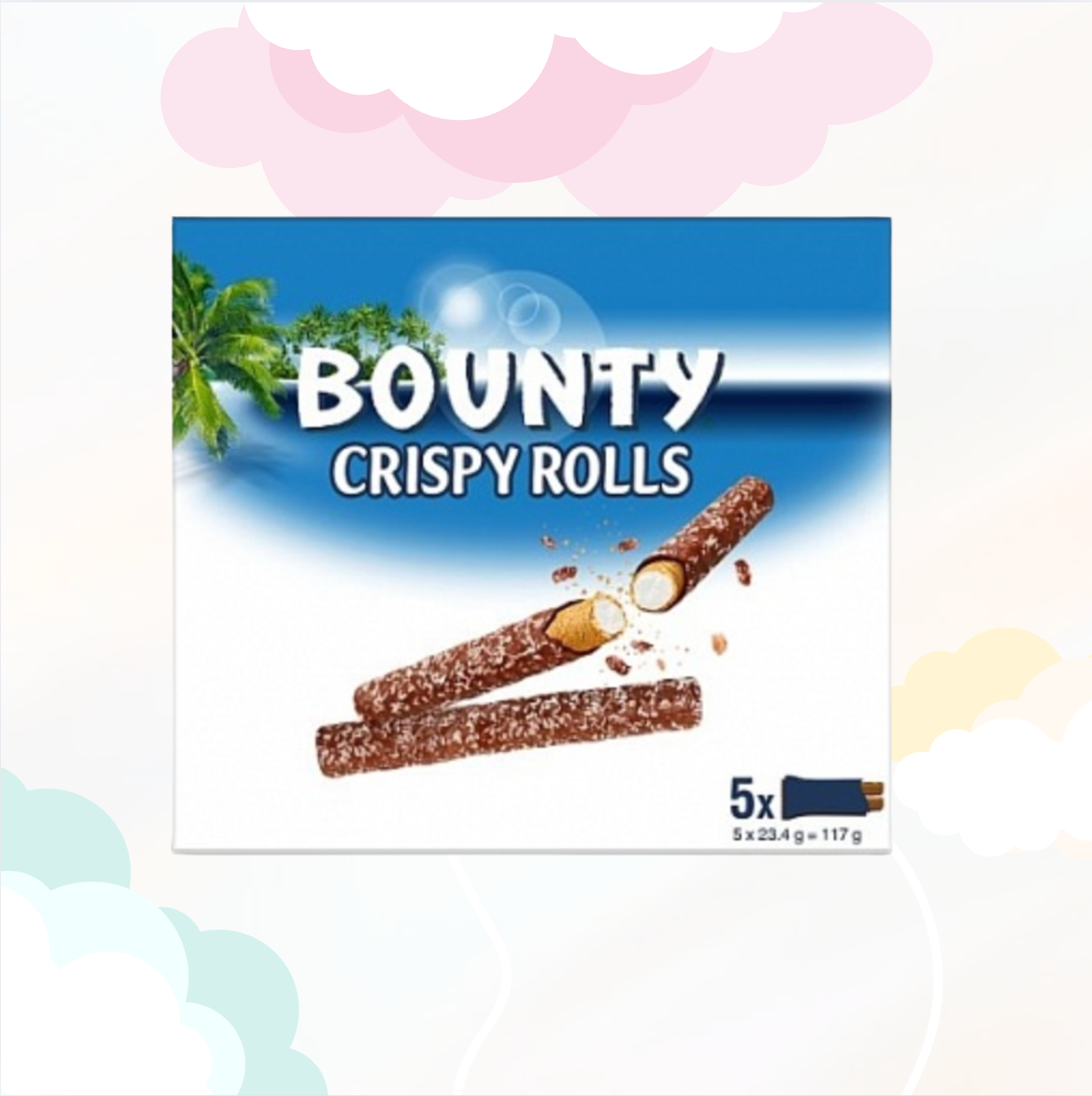 Bounty wafelroll 5-pack