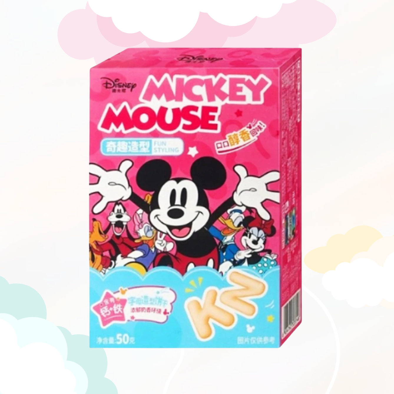 Mickey Mouse Koek Letter 50gr
