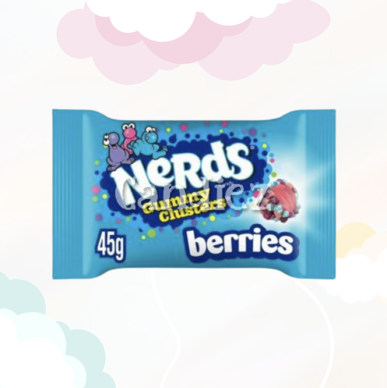 Nerds Gummy Clusters Berries 45gr