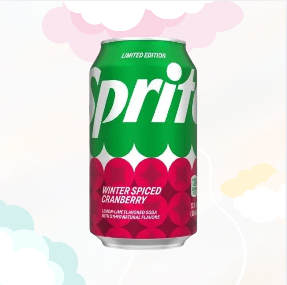 Sprite Winter Spiced Granberry 355ml