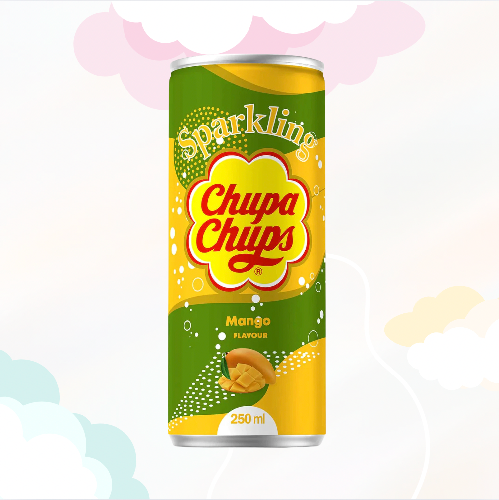 Chupa Chups Sparkling Mango 250ml