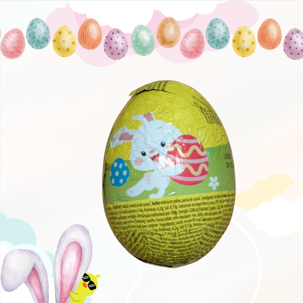 Paasei Konijn XL 60gr