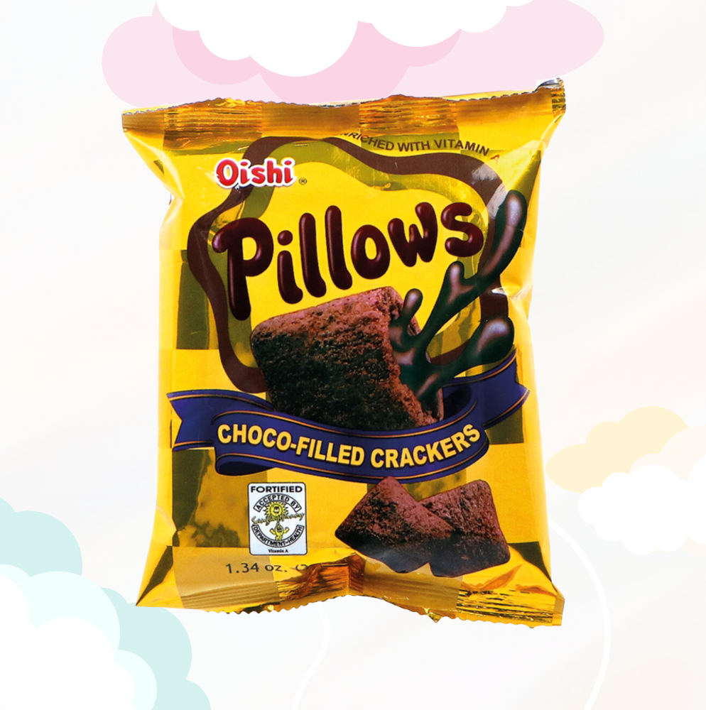 Pillows Choco-Filled Crackers 38gr