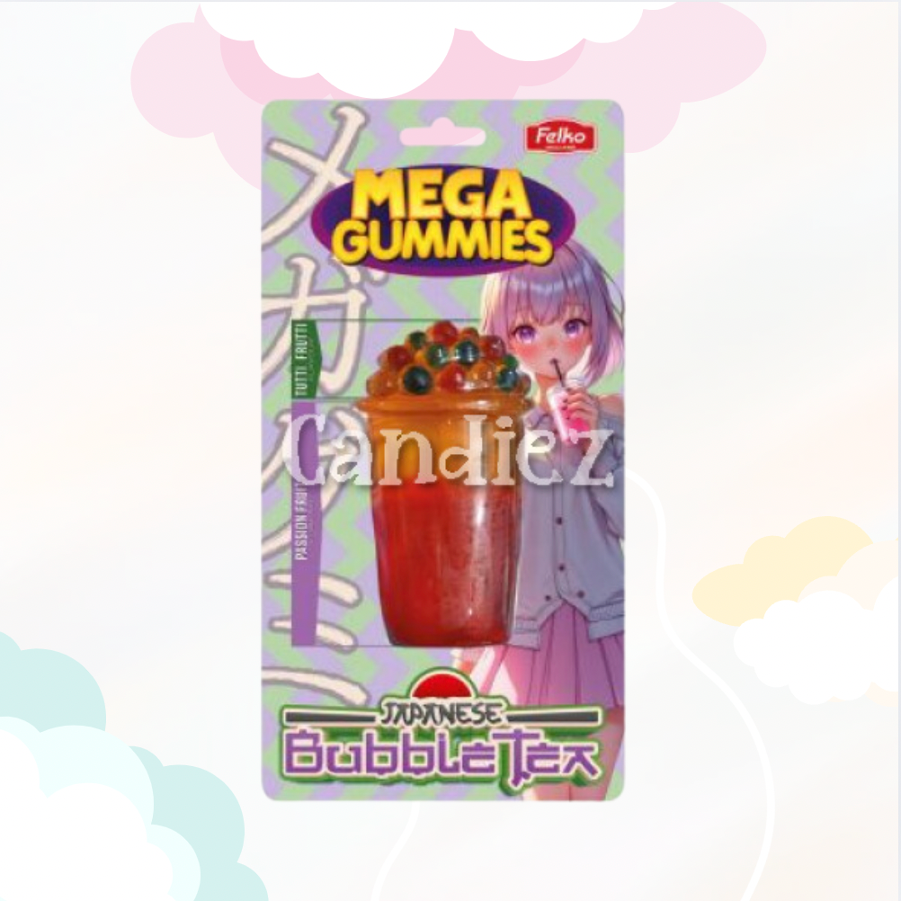 Mega Gummies Japanese Bubble Tea 120gr