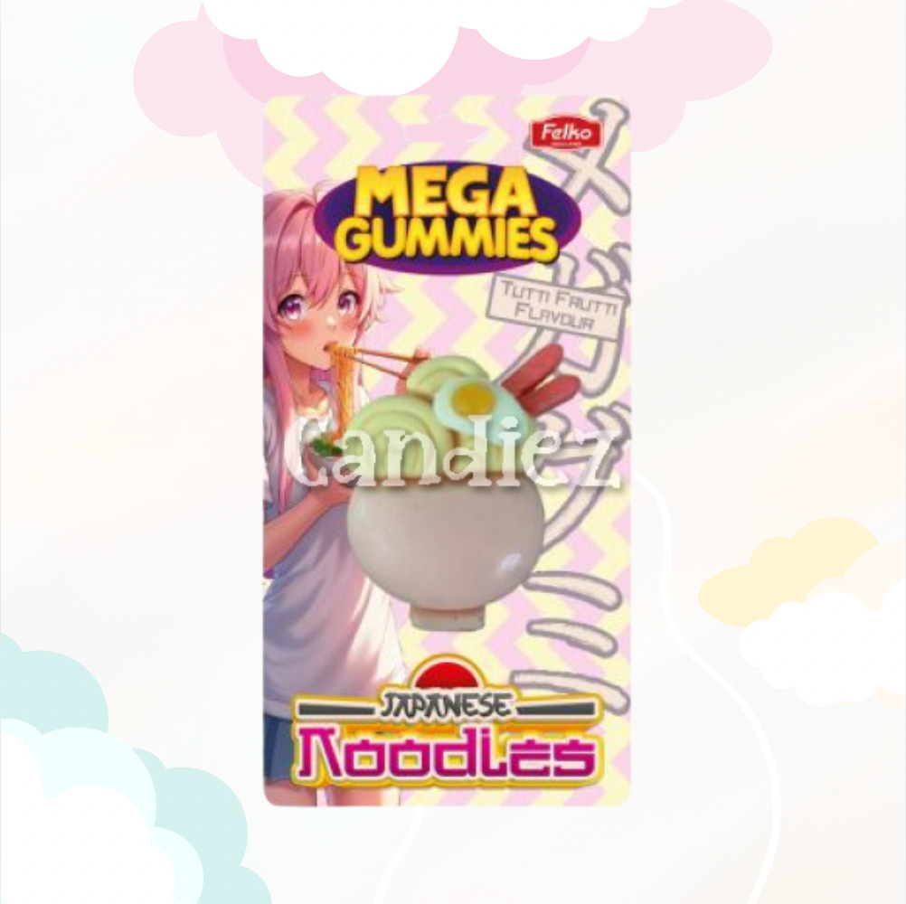Mega Gummies Japanese Noodles 120gr