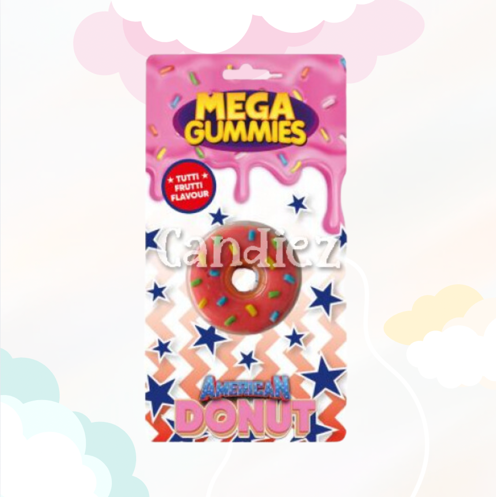Mega Gummies Amerikaanse Donut 120 gr