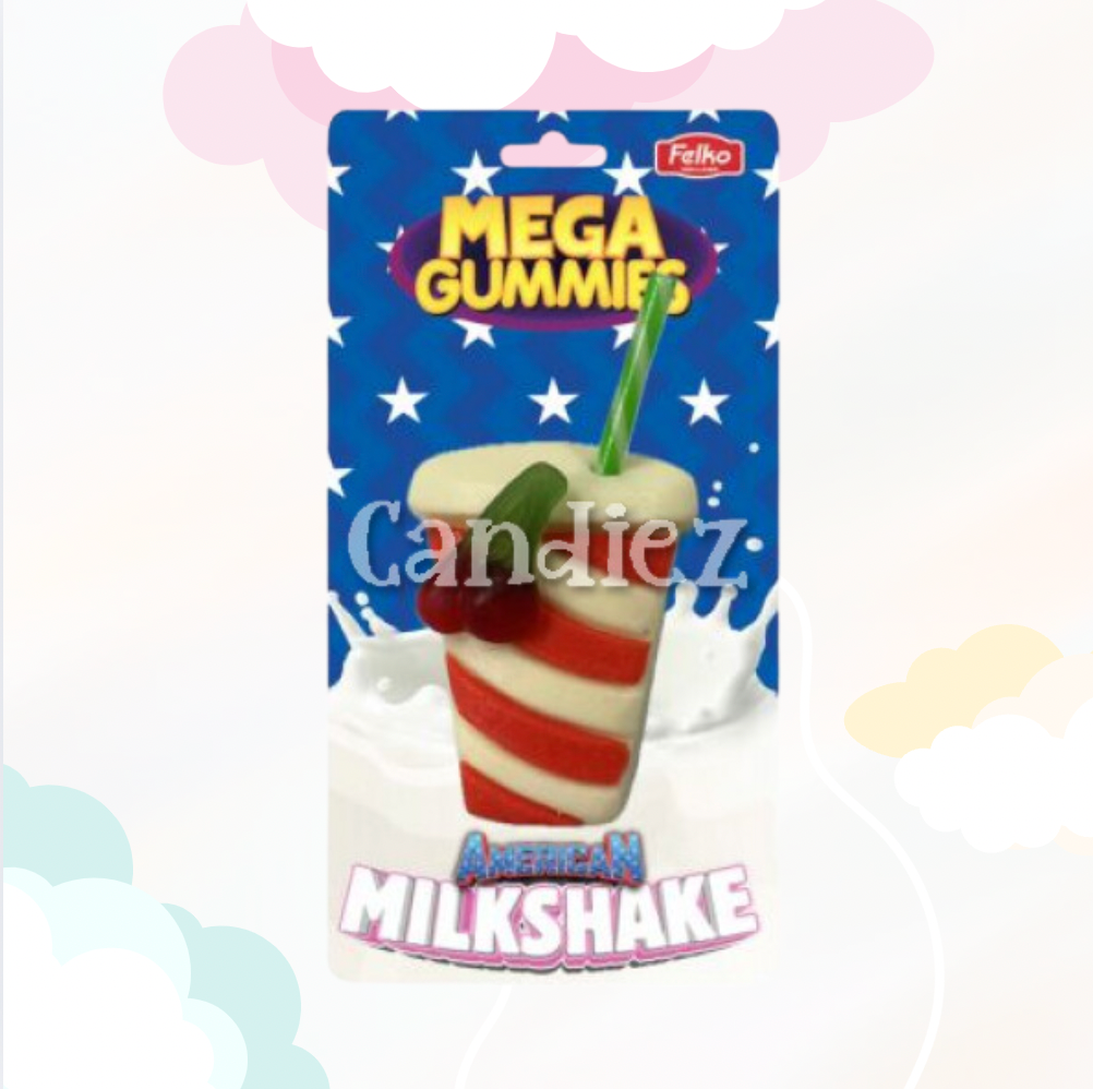 Mega Gummies American Milkshake 120 gr