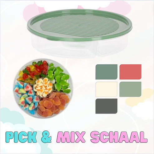 Plateau Pick & Mix 5 compartiments