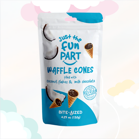 Just the fun part milk choco & Coconut flakes 120gr