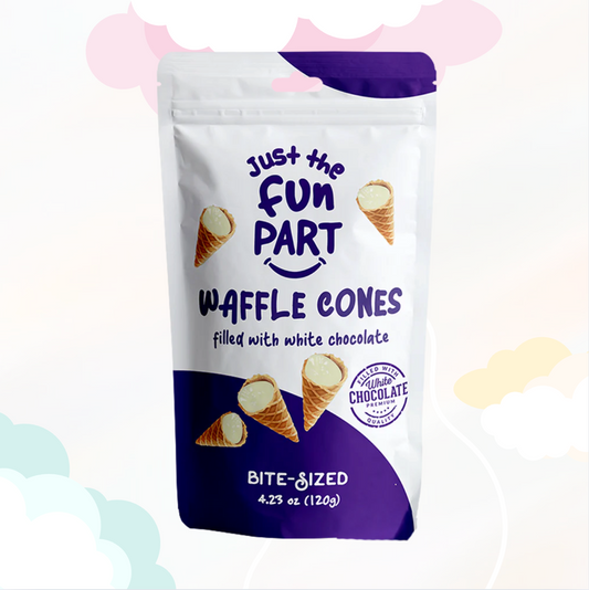 Just the fun part white choco 120gr