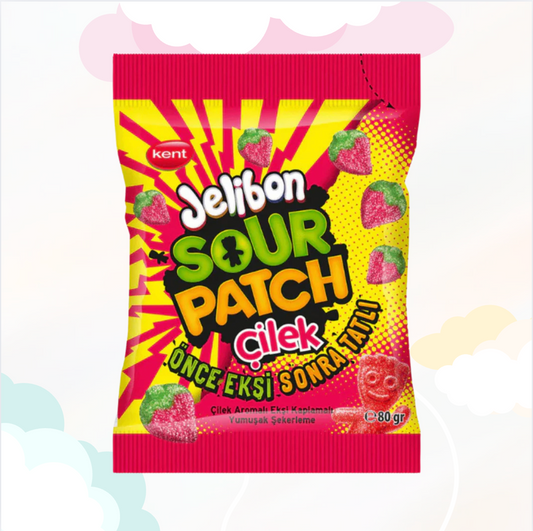 Sour Patch Aardbei 80gr