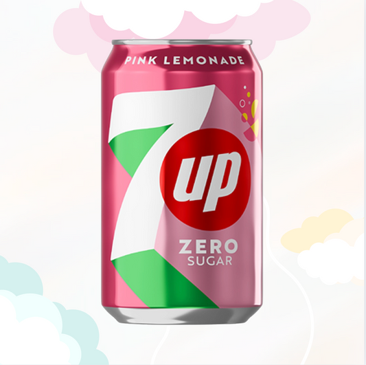 7up Zero Sugar pink lemonade