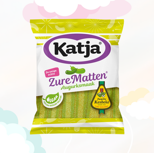 Katja Sour stripes Pickle 125gr