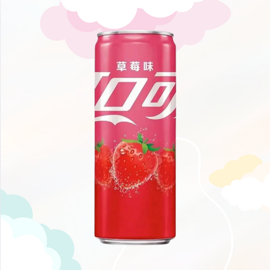 Coca Cola China Aardbei 330ml