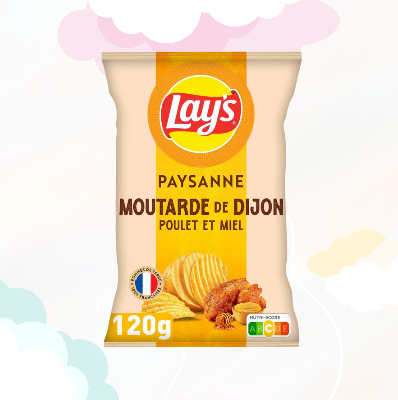 Lay's Paysanne Chicken Dijon Mustard & Honey 120g