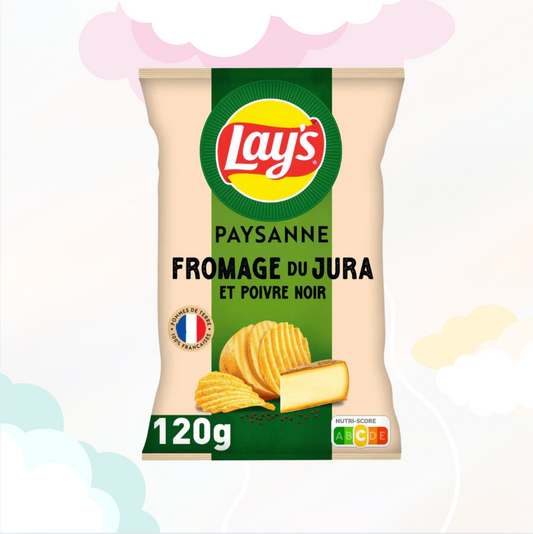 Lay's Paysanne Jura Cheese & Black Pepper 120g