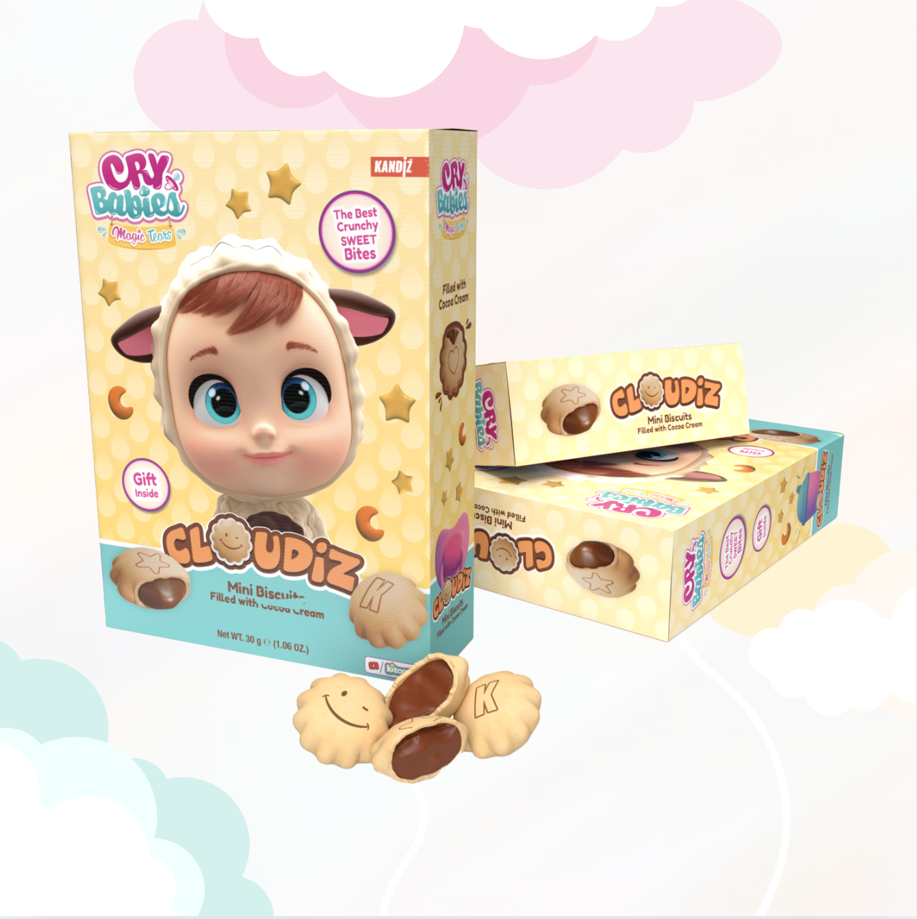Cry Babies Magic Tears Cloudiz Chocolate 30g