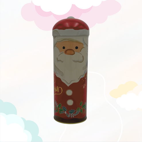 Marshmallow blik Kerstman lang