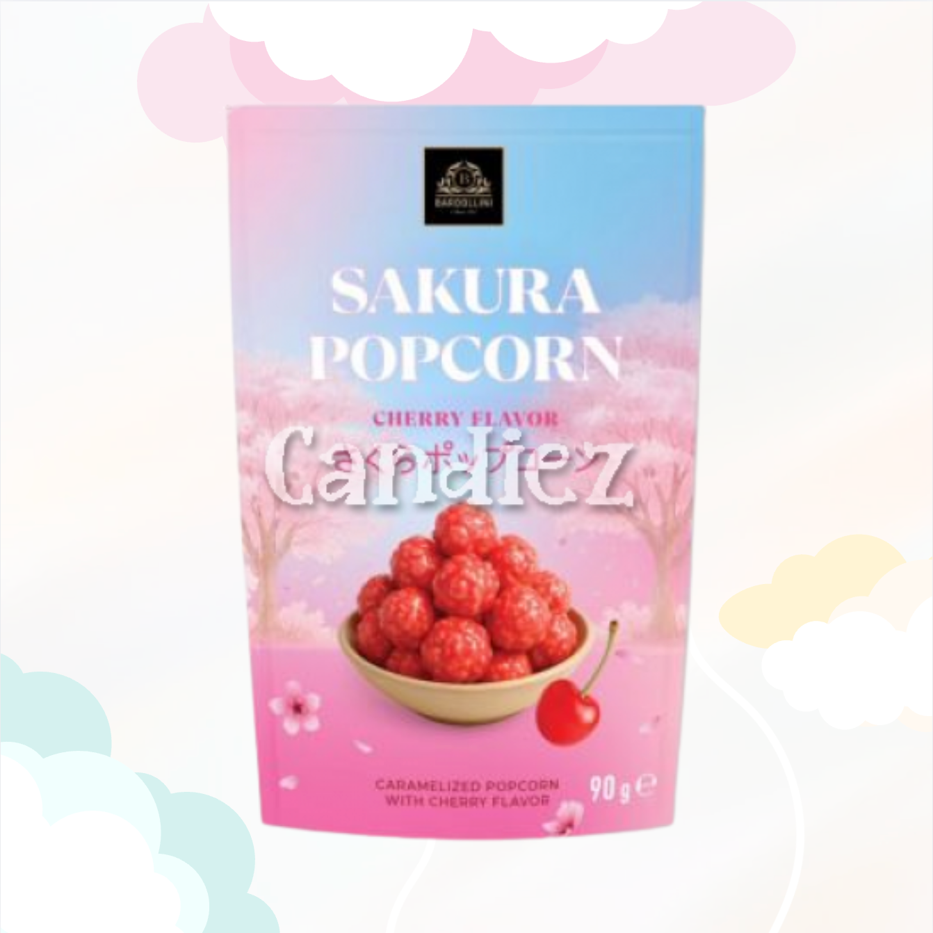 Sakura Cherry Popcorn 90 gr