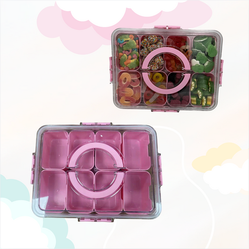 Snackbox 8vaks Roze