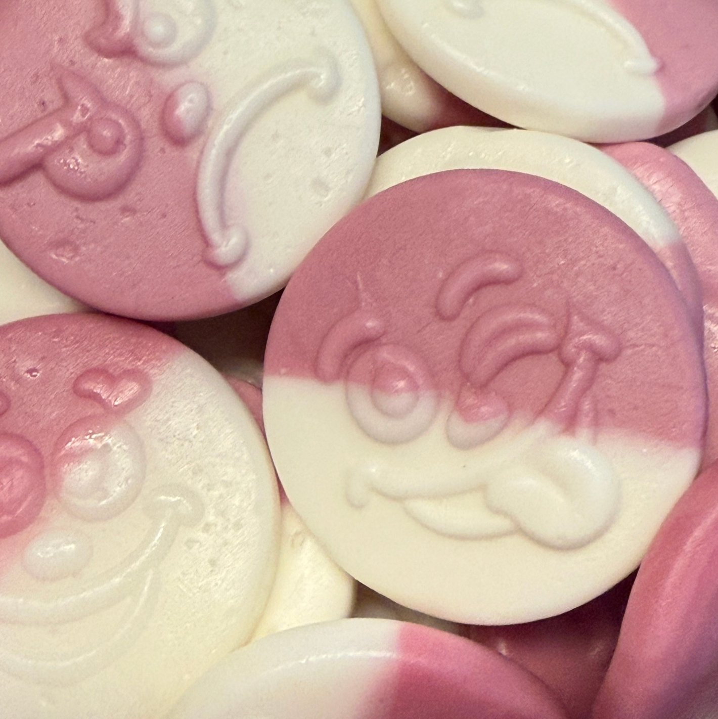 Foam Smiley Vanilla&Raspberry