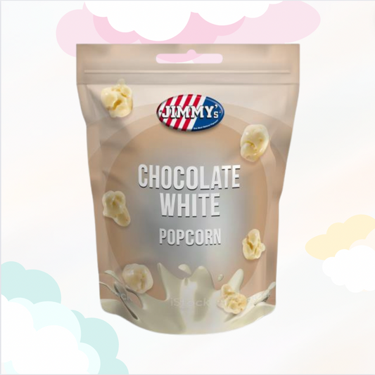 Chocolade Popcorn Wit