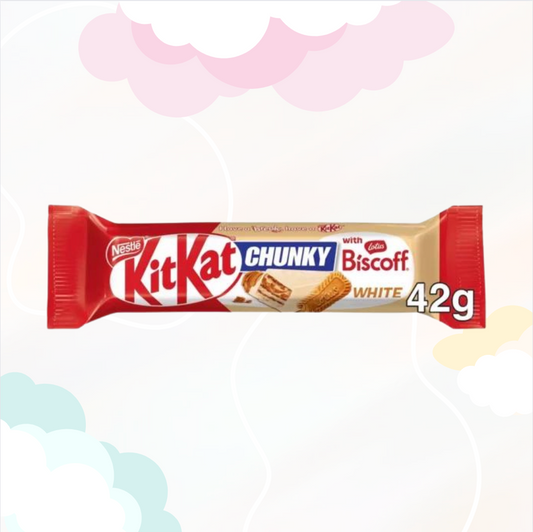 Kitkat Biscoff White