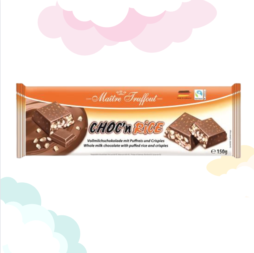 Choco puffreis melk