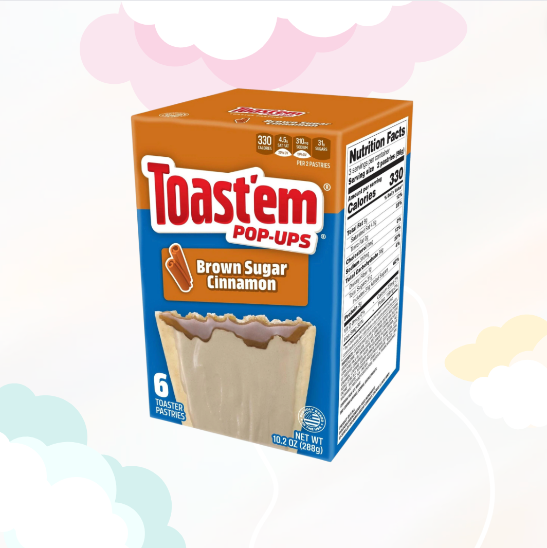 Toastem Brown Sugar Cinnamon 288 gr.