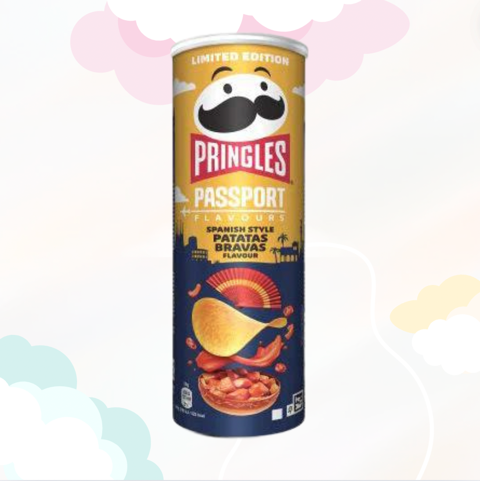 Pringles Paspoortchips Spaanse Patatas Bravas 165 g