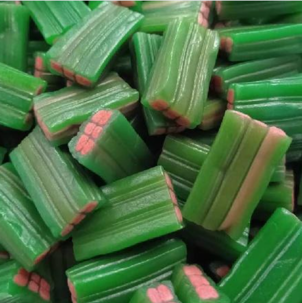 Watermelon Jelly Bricks