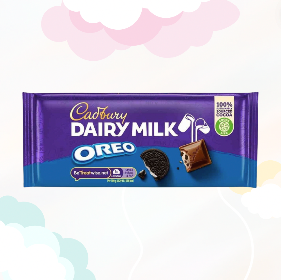 Cadbury Oreo Milk 120gr