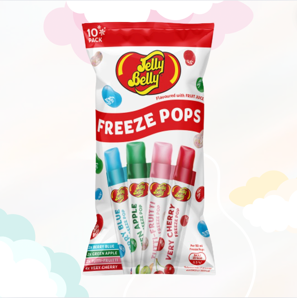 Jelly Belly Freeze Pops 10x50ml