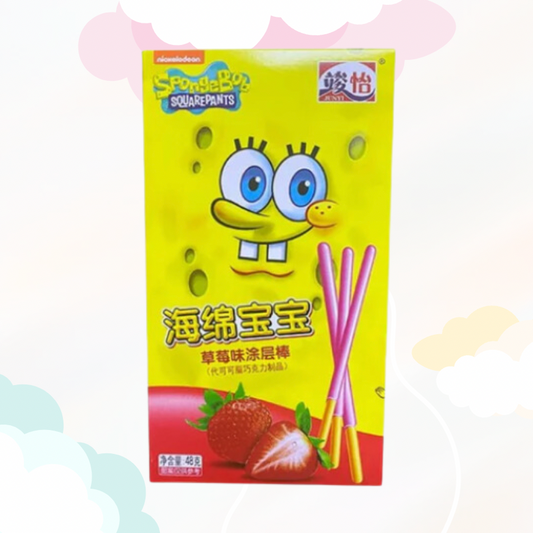 SpongeBob Strawberry sticks 48gr