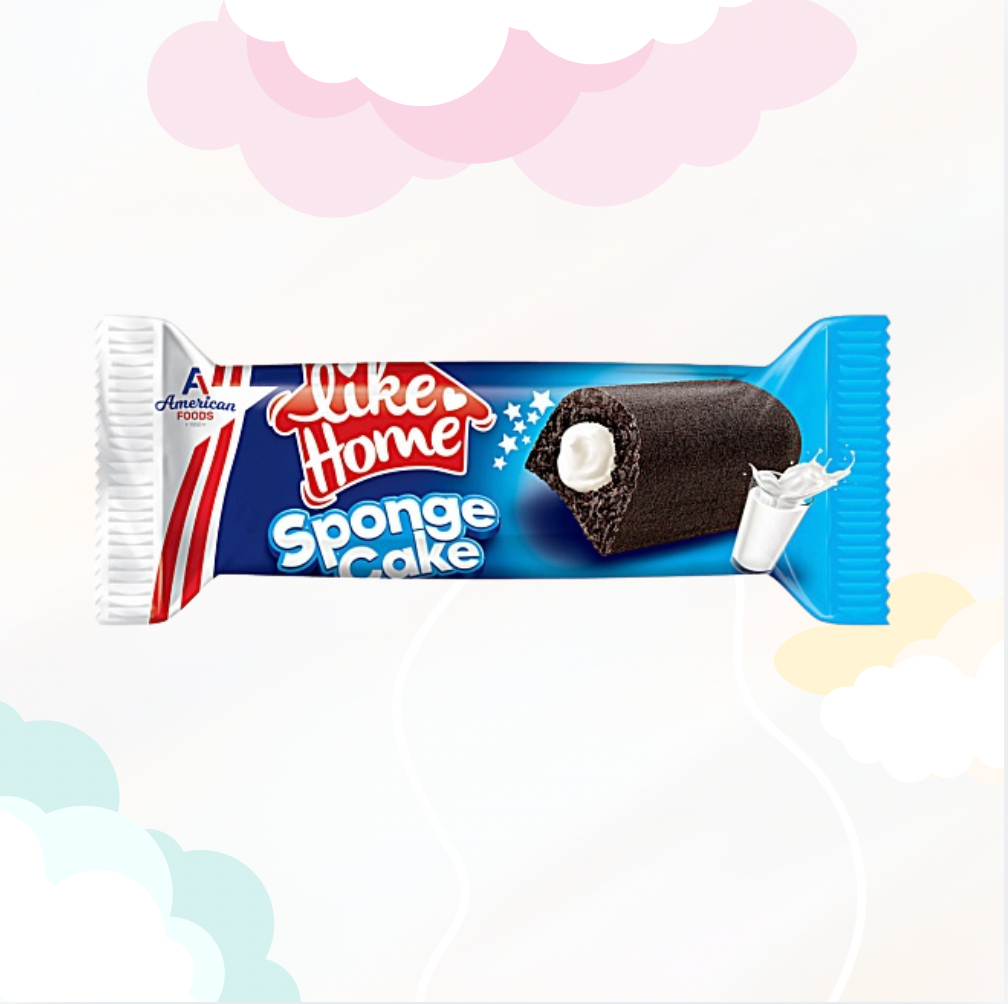 Like Home Sponge Cake Black 40gr