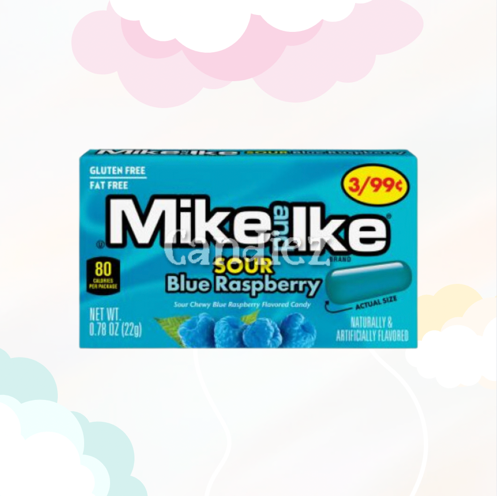 Mike&Ike Sour Blue Raspberry 22 gr.