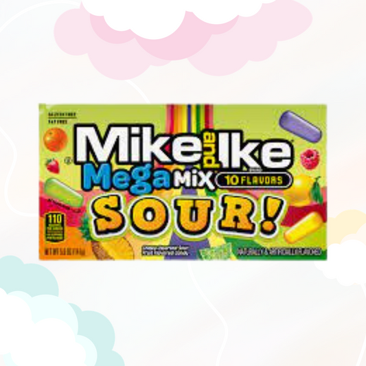 Mike&amp;Ike Sour Méga Mélange 141gr.